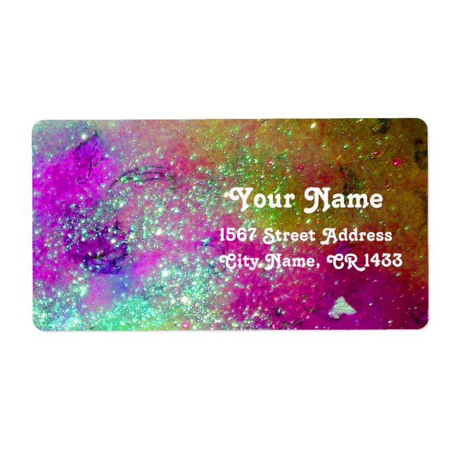 GARDEN OF THE LOST SHADOWS, Pink Teal Blue Purple (Front)