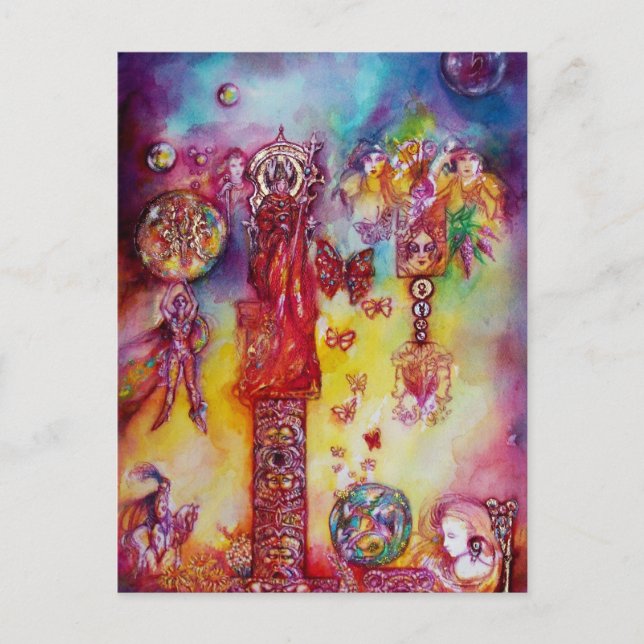 GARDEN OF THE LOST SHADOWS POSTCARD (Front)