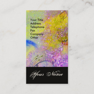 GARDEN OF THE LOST SHADOWS STAR DUST MONOGRAM 1 BUSINESS CARD