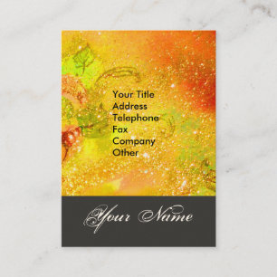 GARDEN OF THE LOST SHADOWS STAR DUST MONOGRAM 1 BUSINESS CARD