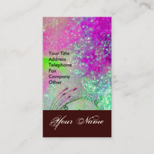 GARDEN OF THE LOST SHADOWS STAR DUST MONOGRAM 1 BUSINESS CARD