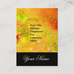 GARDEN OF THE LOST SHADOWS -STAR DUST MONOGRAM 2 BUSINESS CARD