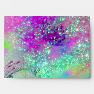 GARDEN OF THE LOST SHADOWS Teal Blue Green Purple Envelopes