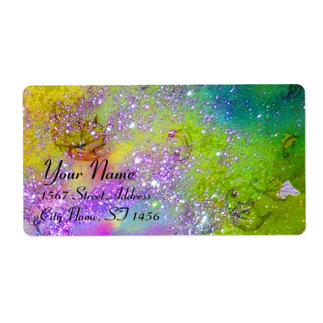 GARDEN OF THE LOST SHADOWS, violet green yellow (Front)