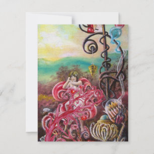 GARDEN OF THE MELISSA, bright metallic gold Invitation