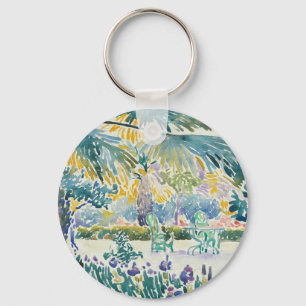 Garden of the Painter at Saint Clair Key Ring