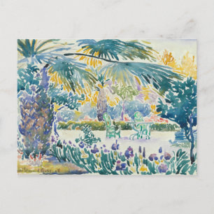 Garden of the Painter at Saint Clair Postcard