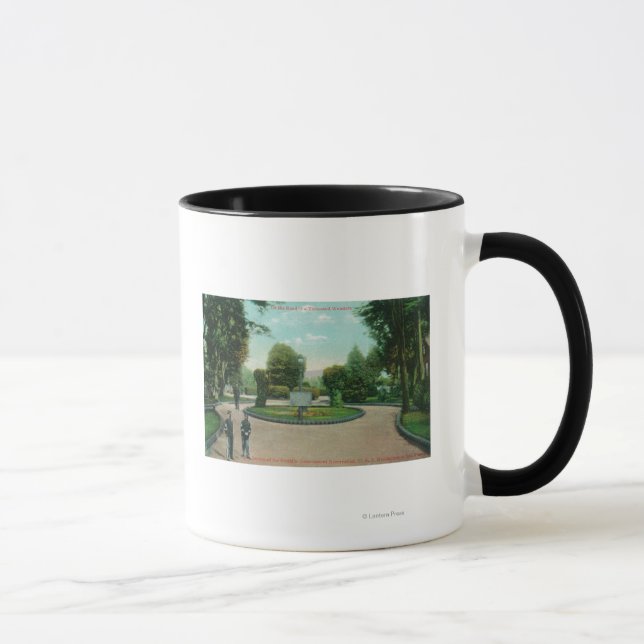 Garden of the Presidio View Mug (Right)