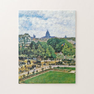 Garden of the Princess Claude Monet  fine art Jigsaw Puzzle