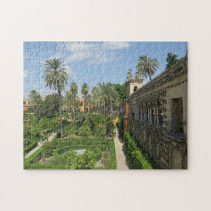 Garden of the Royal Alcazar, Seville, Spain Jigsaw Puzzle
