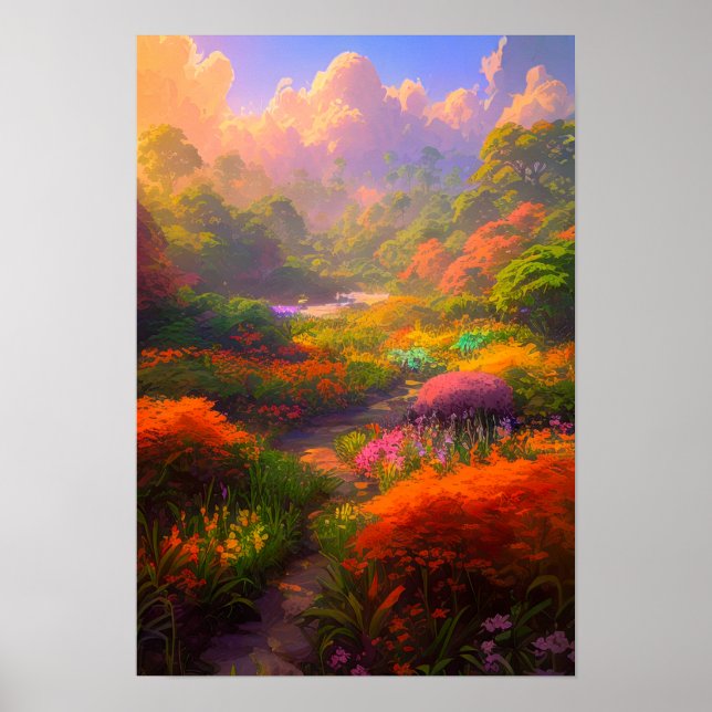 Garden of the Setting Sun Poster (Front)