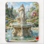Garden of Undying Memories Mouse Pad (2)<br><div class="desc">Through a very particular door and down a flight of unique stone steps, a beautiful garden can be found in the private grounds of the Damon Ridge castle. Beyond arches woven of tangled vines and blossoms, two narrow cobblestoned paths lead inward. They are lined with flowers of all types and...</div>