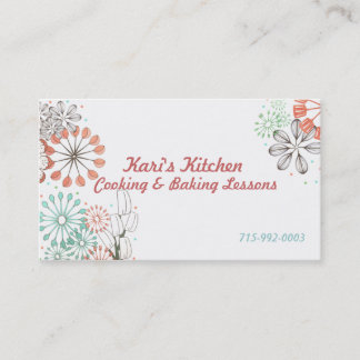 Garden of Utensils Business Card