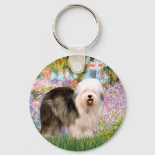 Garden - Old English 12 (standing) Key Ring