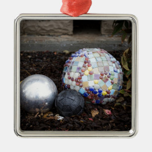 Garden Orbs Metal Ornament