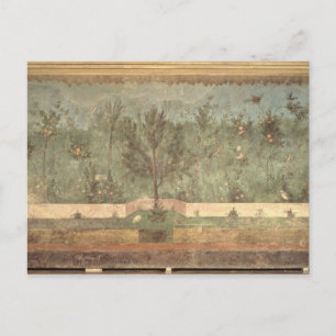 Garden Paintings from the 'Villa of Livia' Postcard