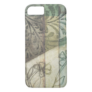 Garden Panel with Leaves, Flowers, and Grass iPhone 8/7 Case