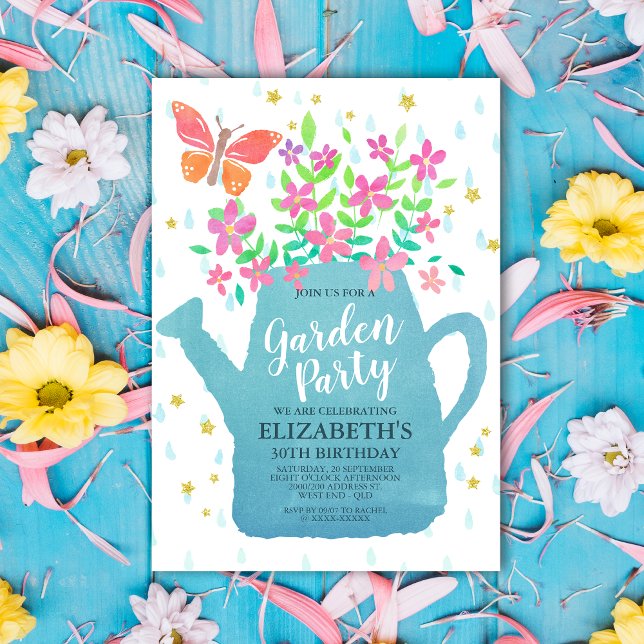 Garden Party Birthday Invitation (Creator Uploaded)