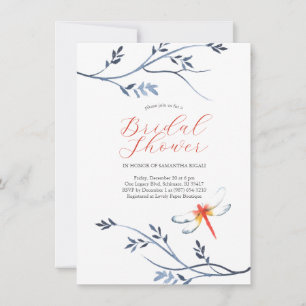 Garden Party Bridal Shower Invitations