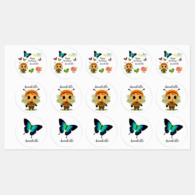 Garden Party Children Celebration (Sheet)