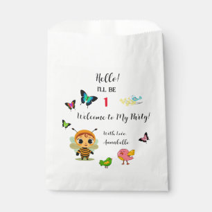 Garden Party Children Celebration Favour Bag