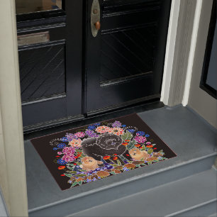 GARDEN PARTY CHOW - Indoor/Outdoor door mat