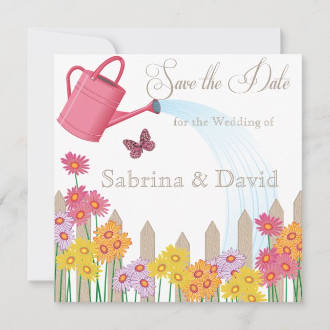 Garden Party Collection Save the Date (Front)