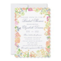 Garden Party Floral Bridal Shower