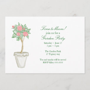 Garden Party Invitation