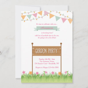 Garden Party Invitation
