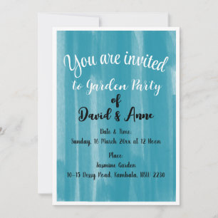 Garden Party Invitation
