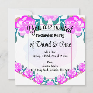 Garden Party Invitation