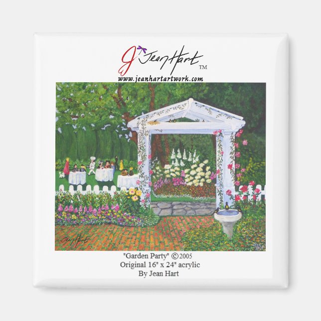 Garden Party Magnet (Front)