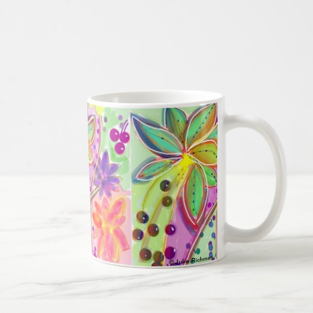 Garden Party Mug with Fruit (Right)