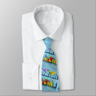 Garden Party Pale Lt Blue Tie