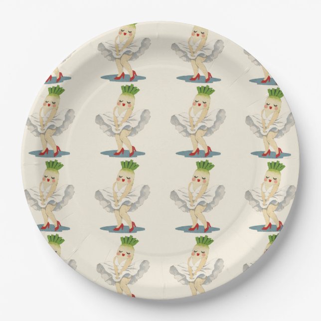 Garden Party! Paper Plate (Front)