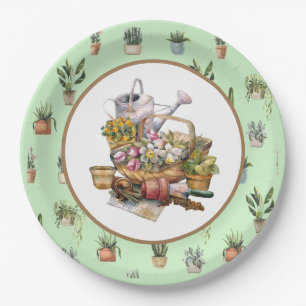 Garden Party Paper Plates