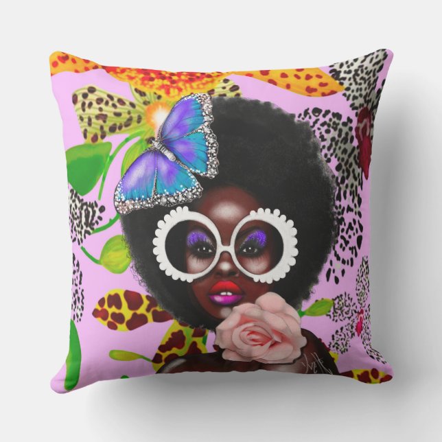 Garden Party Pillow (Back)