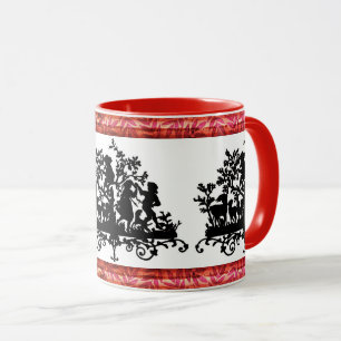 Garden Party With Children Dancing Mug