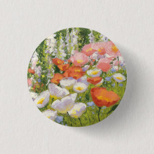 Garden Pastels 3 Cm Round Badge