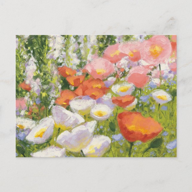 Garden Pastels Postcard (Front)