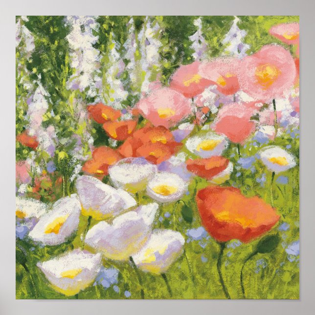 Garden Pastels Poster (Front)