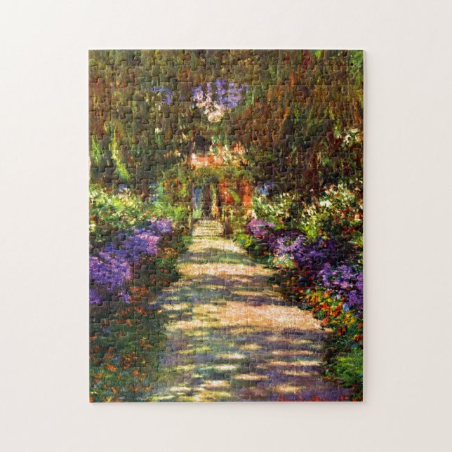 Garden Path by Claude Monet Jigsaw Puzzle (Vertical)