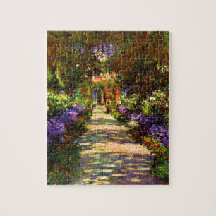 Garden Path by Claude Monet Jigsaw Puzzle