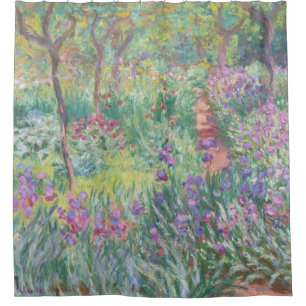 Garden Path by Monet French Impressionist Art Shower Curtain