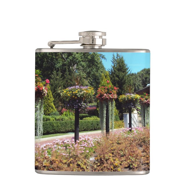Garden Path Hip Flask (Front)