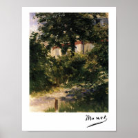 Garden Path in Rueil by Édouard Manet
