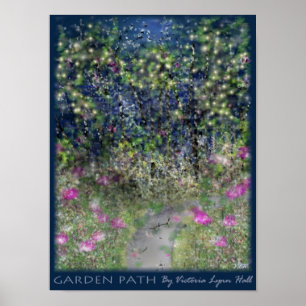 Garden Path Poster