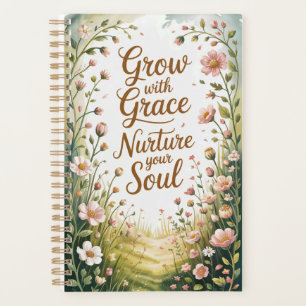 Garden Path Scene Grow With Grace Quote Planner