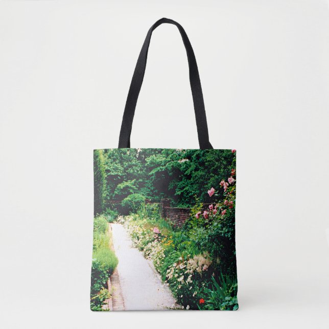 Garden Path Tote Bag (Front)